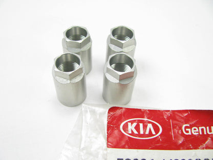 (4) NEW - OEM Tire Pressure Monitoring System TPMS Sensor Nut For Kia