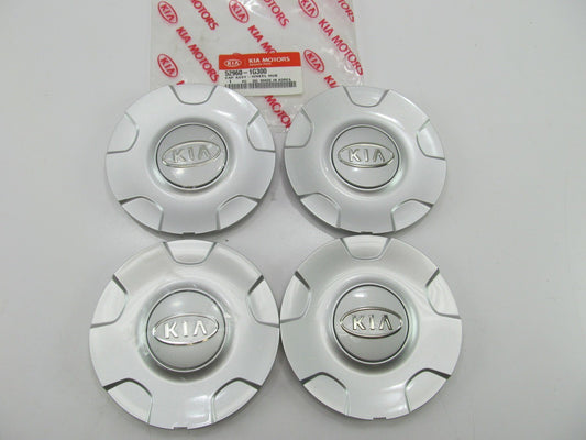 (4) NEW GENUINE Wheel Center Caps OEM  For 2006-2007 Kia Rio 529601G300