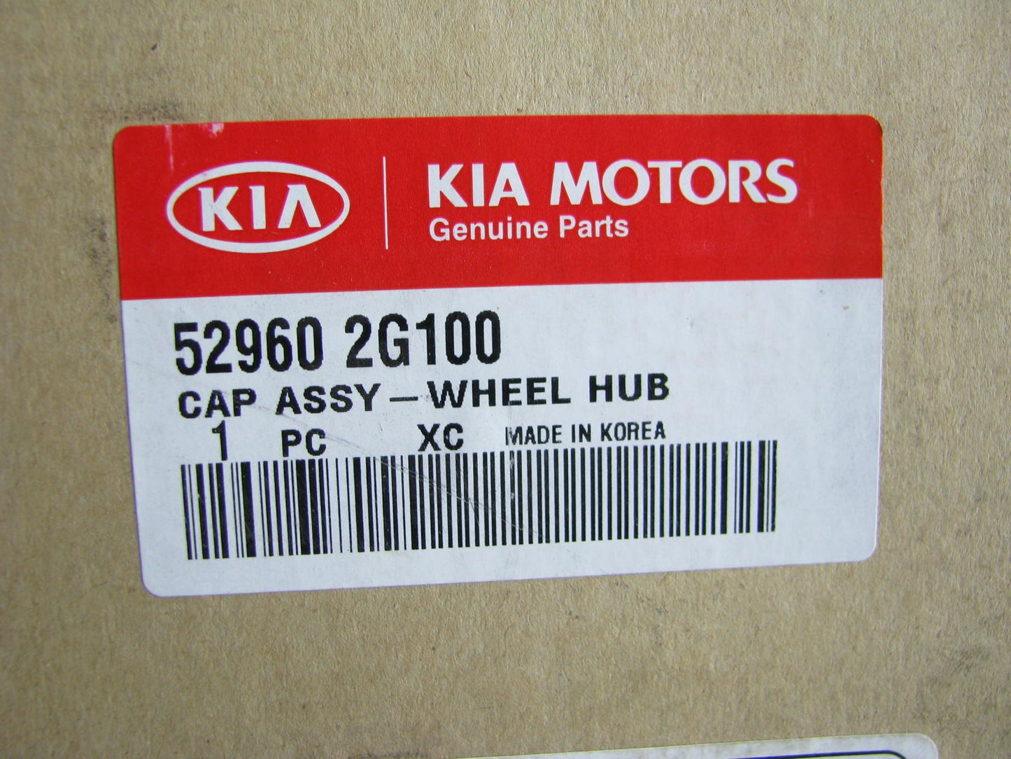 NEW GENUINE 16'' Wheel Hub Cap Hubcap OEM For 2006-2010 Kia Optima 529602G100