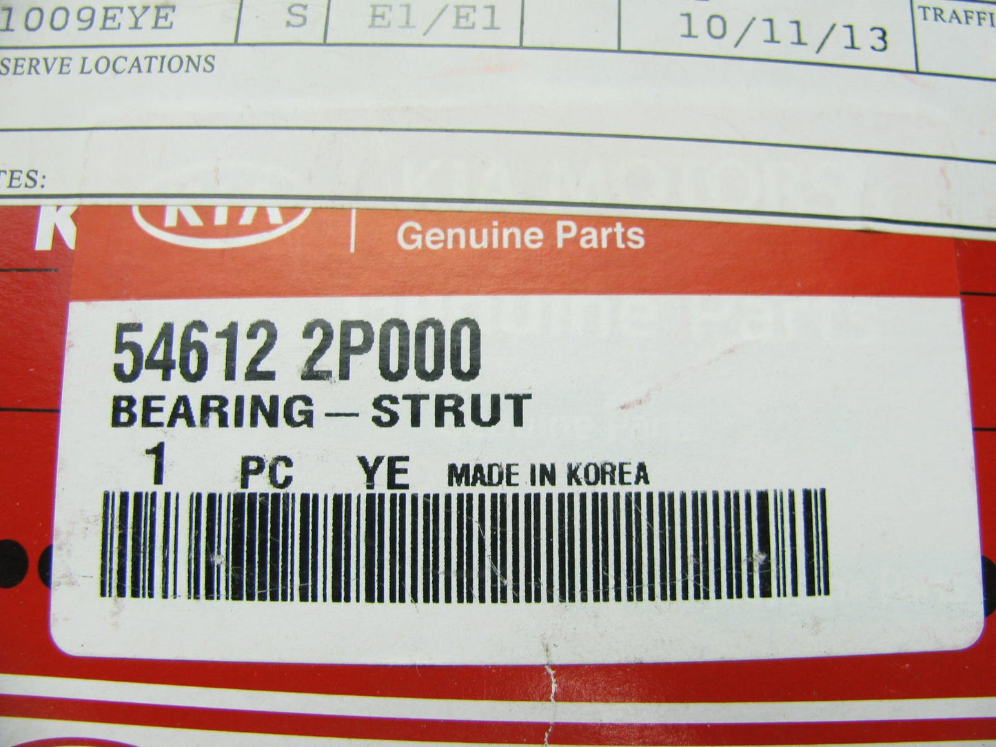 Front Upper Strut Bearing OEM For 09-12 Santa Fe 546122P000
