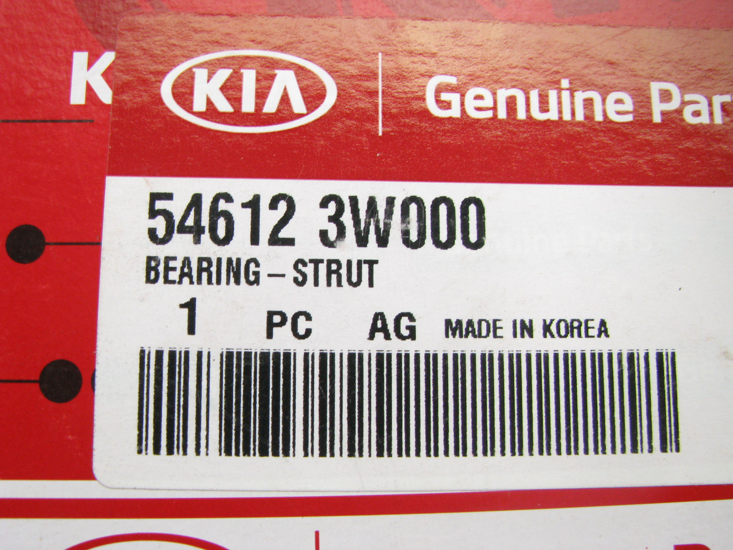 (2) New Genuine OEM Front Upper Strut Bearings For Kia 546123W000