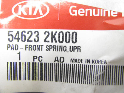 (2) NEW - OEM 546232K000 Front Upper Coil Spring Rubber Insulator For Kia