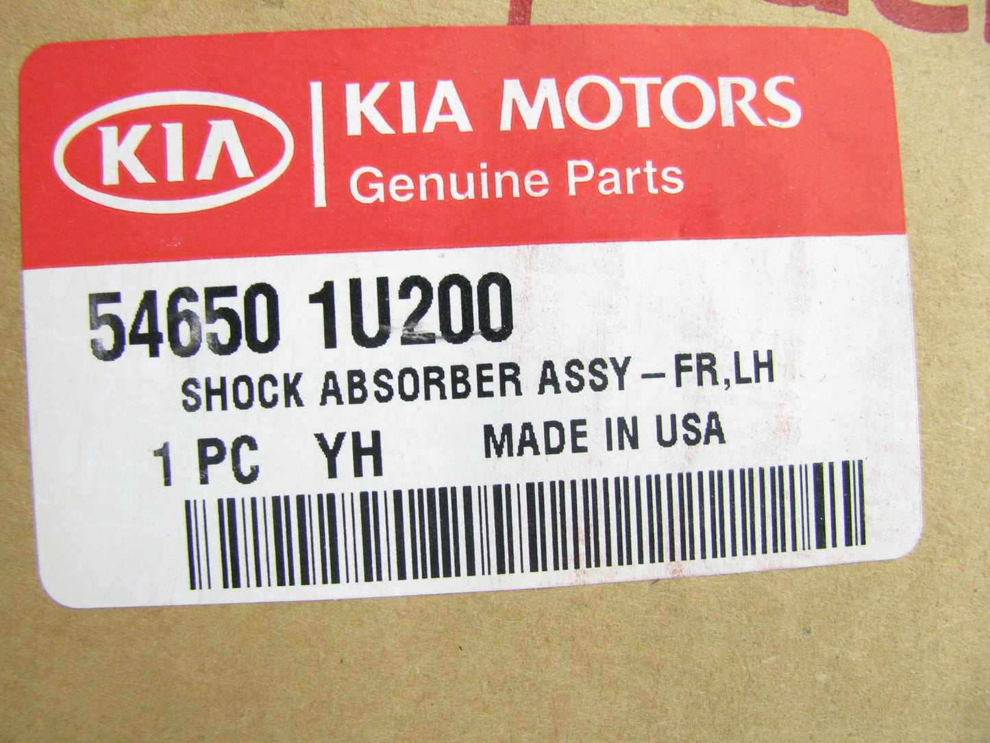 NEW - OEM 546501U200 FRONT LEFT Suspension Strut For 2009-2012 Kia Sorento