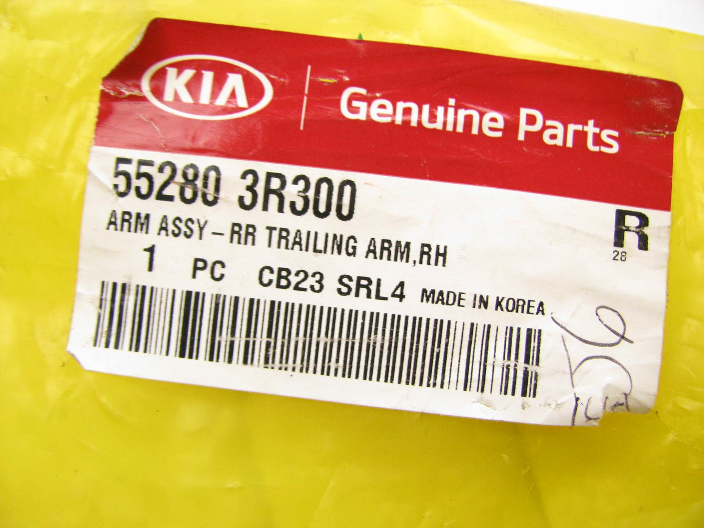 NEW GENUINE Rear Right Suspension Trailing Arm OEM For 13-16 Cadenza 552803R300