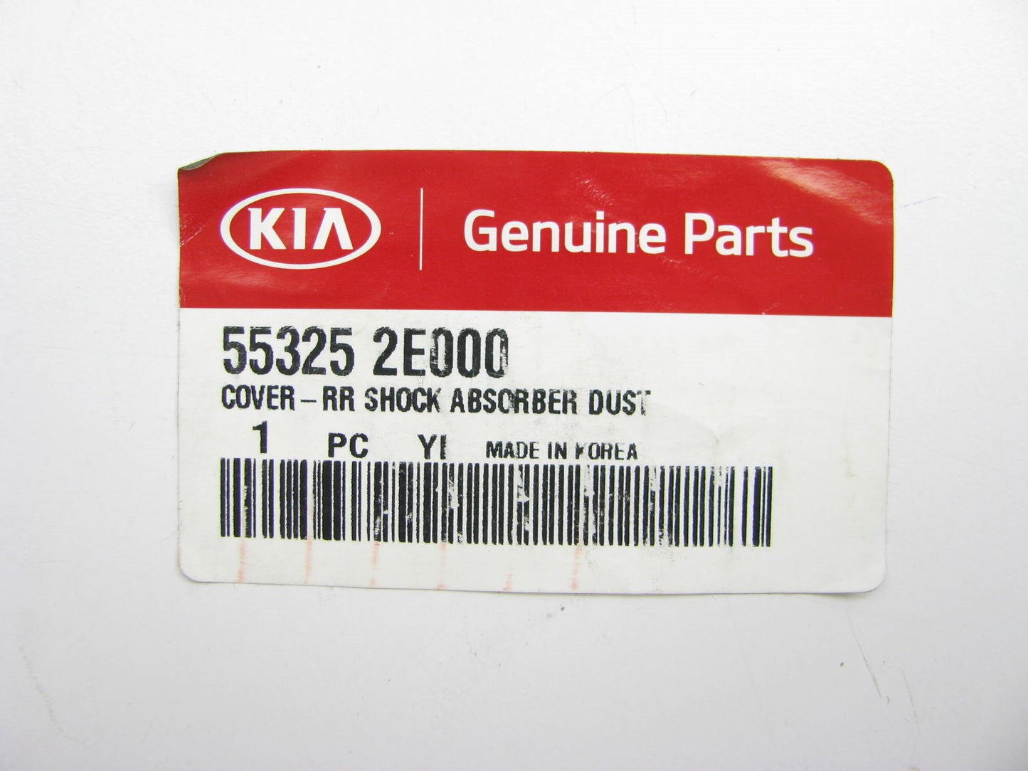 NEW - OEM Rear Suspension Strut Dust Sleeve Cover For Kia 553252E000