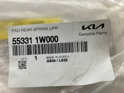 (2) NEW Rear Coil Spring Upper Insulator Pads OEM For 2013-17 Kia Rio 553311W000