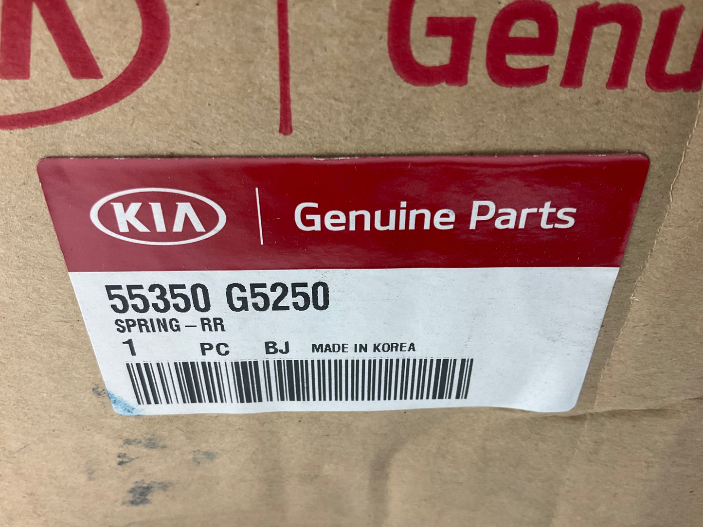 New Rear Coil Spring OEM For 2017-2019 Kia Niro 55350G5250