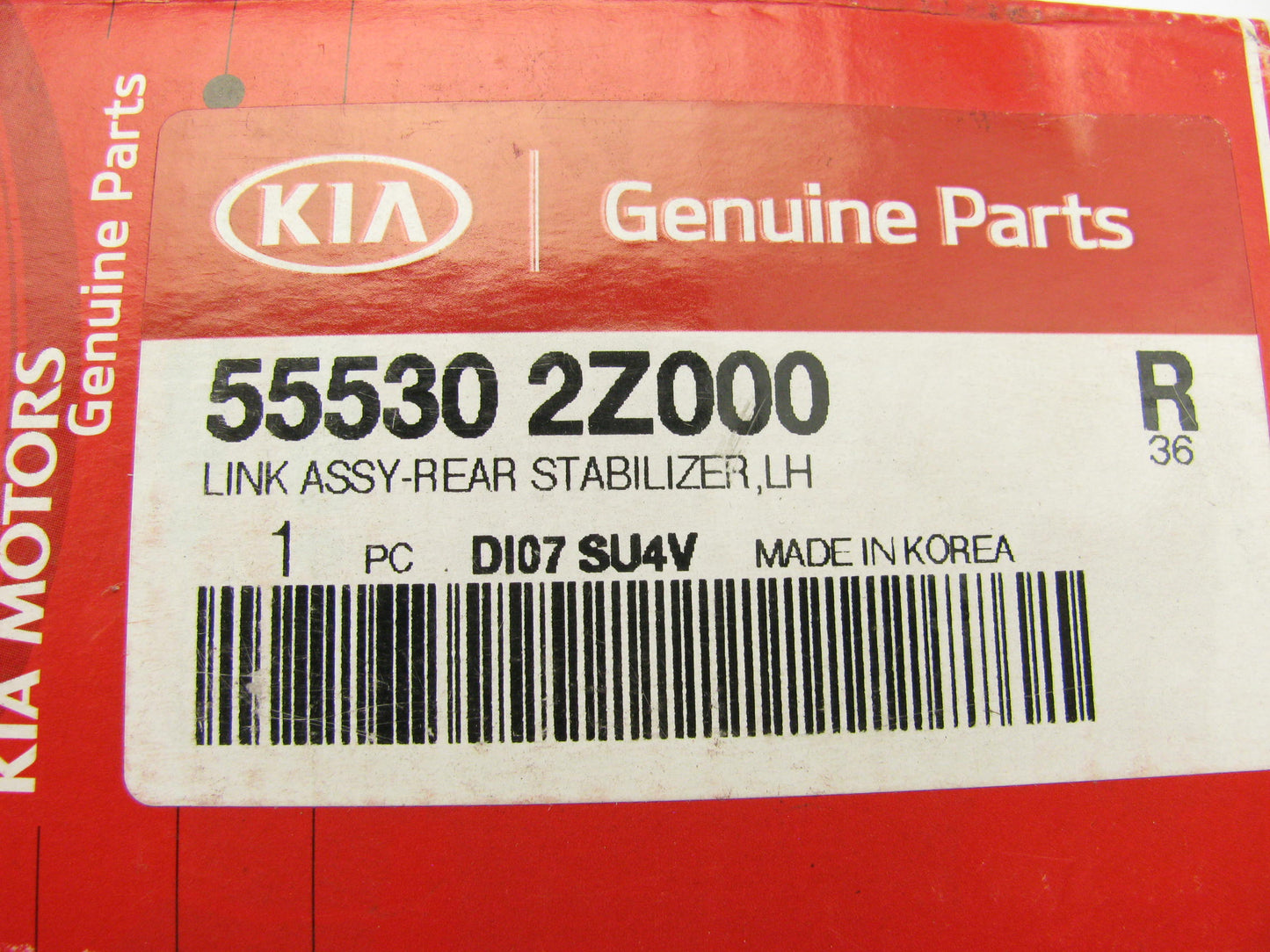 NEW OEM Rear Left Suspension Stabilizer Sway Bar Link Kit OEM For Kia 555302Z000