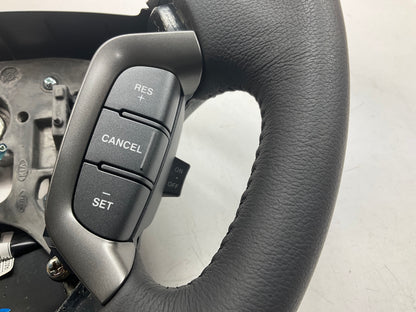 NEW GENUINE - Black LEATHER Steering Wheel OEM For 09-10 Kia Optima 561002G637VA