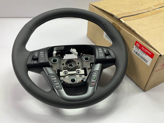 Leather Steering Wheel W/ Radio & Cruise Switches OEM For 2011-2013 Kia Optima