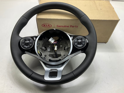 NEW - LEATHER Steering Wheel W/ Remote Switches OEM For 19-22 Soul 56100J2020SL5