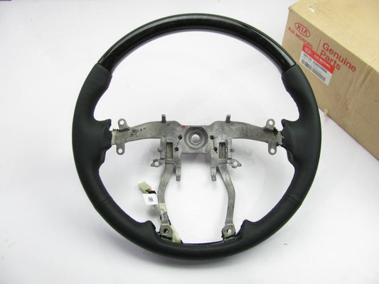 NEW Steering Wheel Body (Leather & Wood Design) OEM For 14-15 Sedona 561101U850B