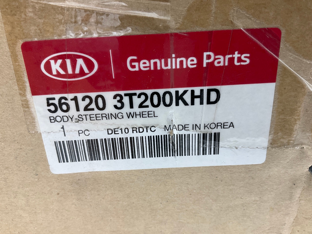 NEW - LEATHER Steering Wheel Body OEM For 2015 Kia K900 561203T200KHD