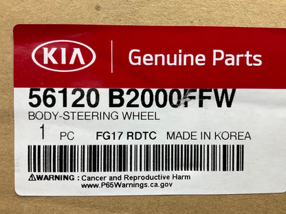 NEW Vinyl Steering Wheel OEM For 2019-2019 Kia Soul 56120B2000FFW