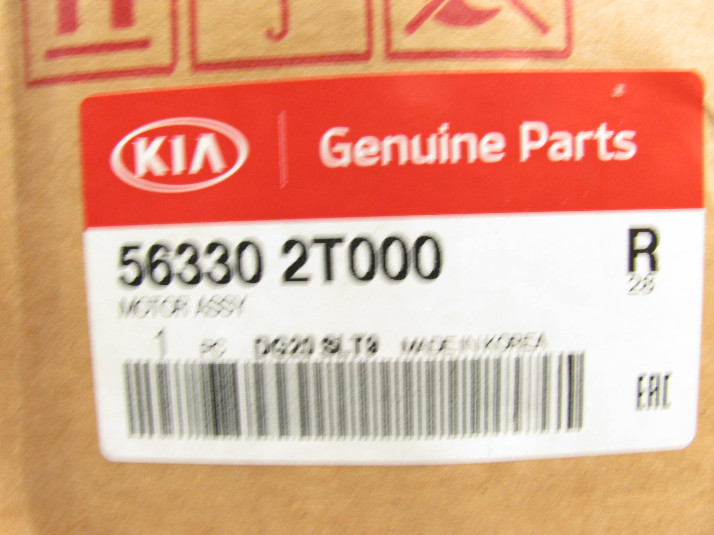 DAMAGED CONNECTOR - Power Steering Motor OEM For 2011-2013 Kia Optima 563302T000