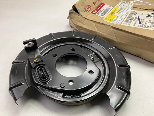 Rear Left Drivers Parking Brake Backing Plate OEM For 11-16 Sportage 582503S300