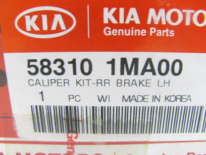 NEW - OEM 583101MA00 REAR LEFT Disc Brake Caliper For 2010-2013 Kia Forte