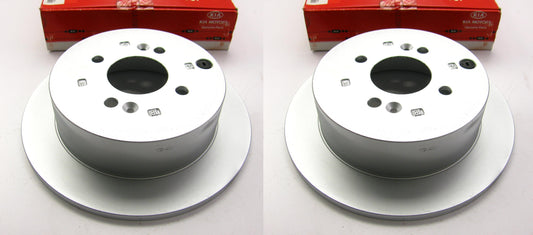 (x2) OEM Rear Disc Brake Rotors 584111C800  For RIO , ACCENT