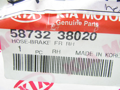 NEW GENUINE FRONT RIGHT Brake Hose OEM For 01-03 Kia Optima 5873238020