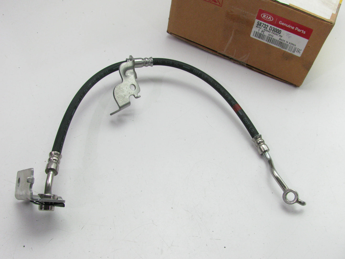 NEW 58732D3000 FRONT RIGHT Brake Hydraulic Hose OEM For Kia