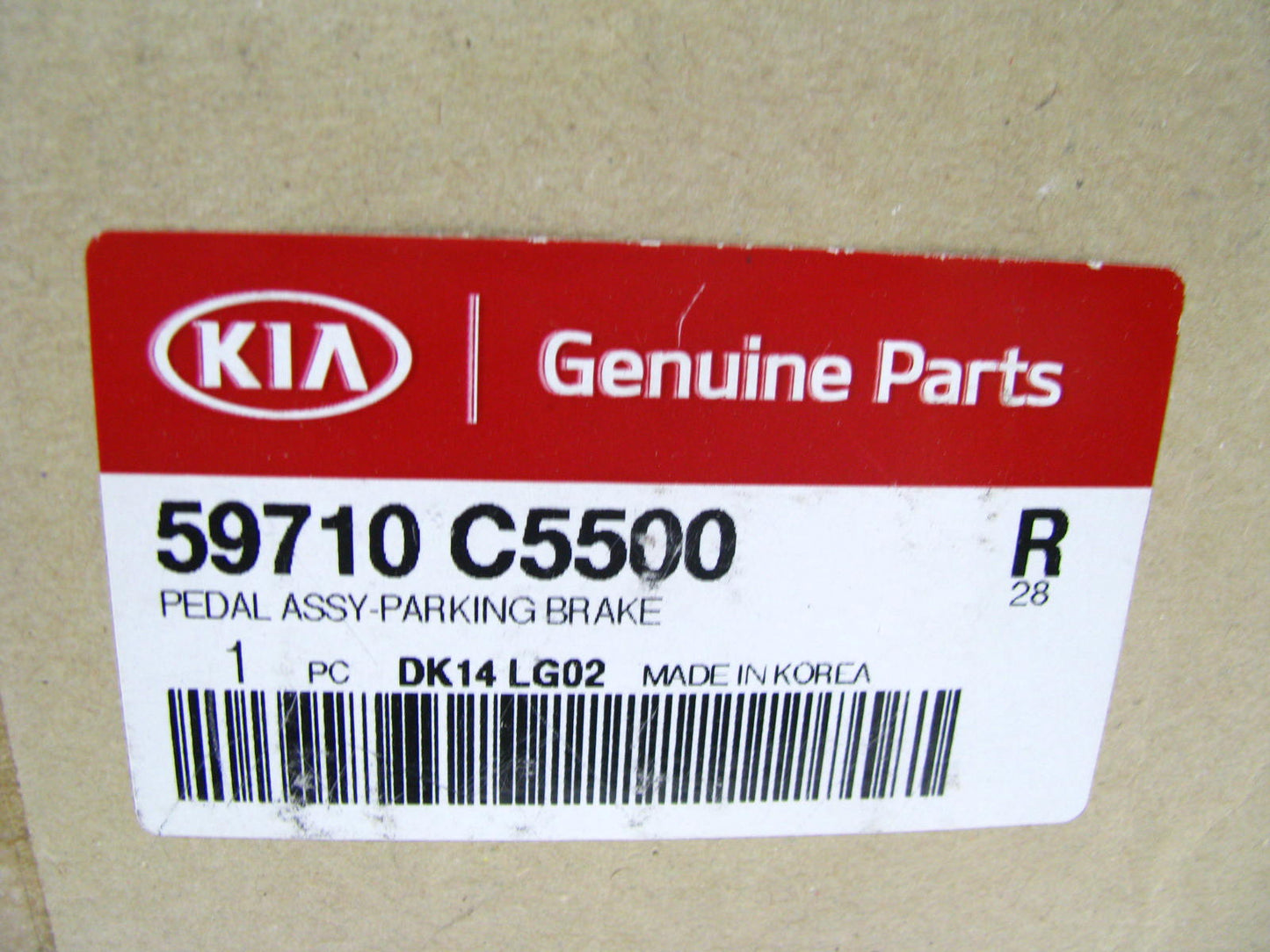 NEW GENUINE Parking E-brake Brake Pedal OEM For 2016-2020 Kia Sorento 59710C5500