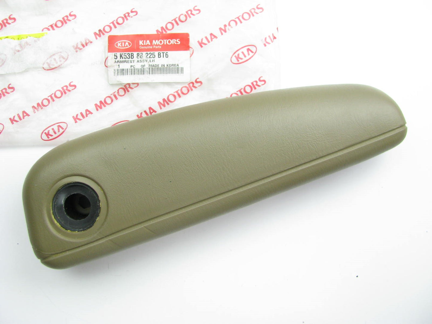 New Front RIGHT Passenger Seat BEIGE Leather Armrest Arm Rest For 02-03 Sedona
