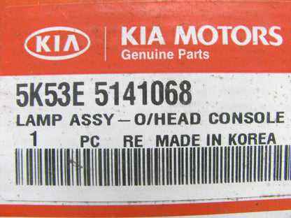 NEW OEM Overhead Console & Map Lamp / Dome Light For 02-03 Kia Sedona