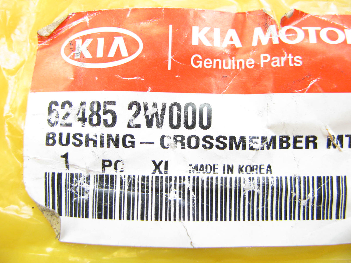 NEW - OEM 624852W000 Engine Cradle Insulator Bushing For 2014-2015 Kia Sorento