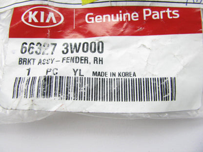 New Genuine Right Side Fender Apron Bracket For 11-15 Kia Sportage 663273W000