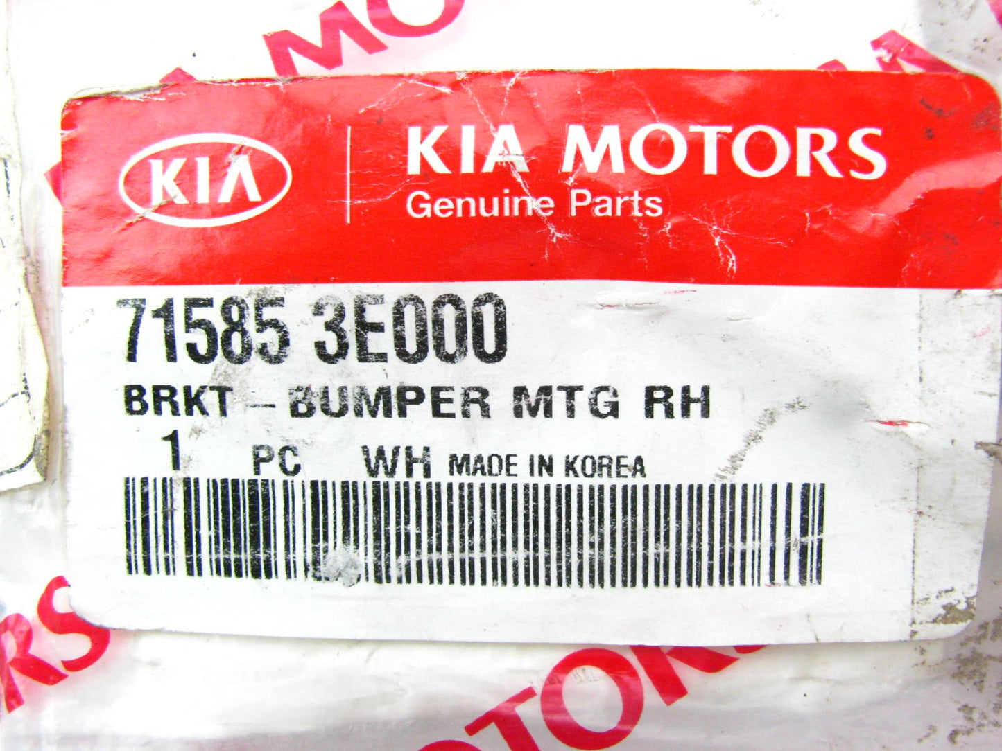 New Genuine RIGHT Side Bumper Panel Mounting Bracket OEM For 2002-06 Kia Sorento