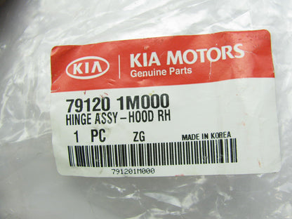 791201M000 Right Hood Hinge OEM For Kia Forte 2010-2013