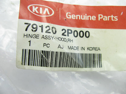 NEW - OEM GENUINE Right Hood Hinge For 2011-2013 Kia Sorento 791202P000