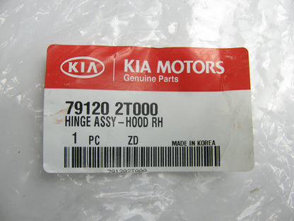 NEW GENUINE Right Hood Hinge OEM For 2011-2015 Kia Optima 791202T000