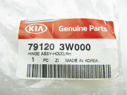 New Genuine RIGHT Side Hood Hinge OEM For 2011-2015 Kia Sportage 791203W000