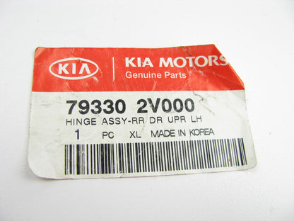 NEW - OEM Genuine REAR LEFT Door Upper Hinge For 2012-2017 Kia Rio 793302V000