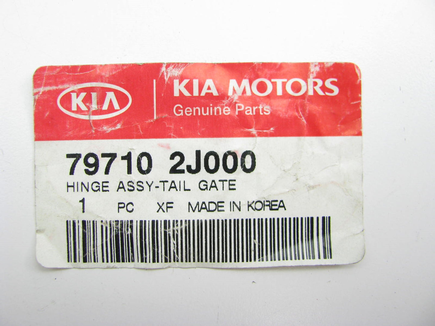 NEW - OEM 797102J000 Tail Lift Gate Hinge For Kia Borrego 2009