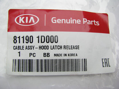 NEW - OEM 811901D000 Hood Latch Release Cable  For 2007-2011 Kia Rondo
