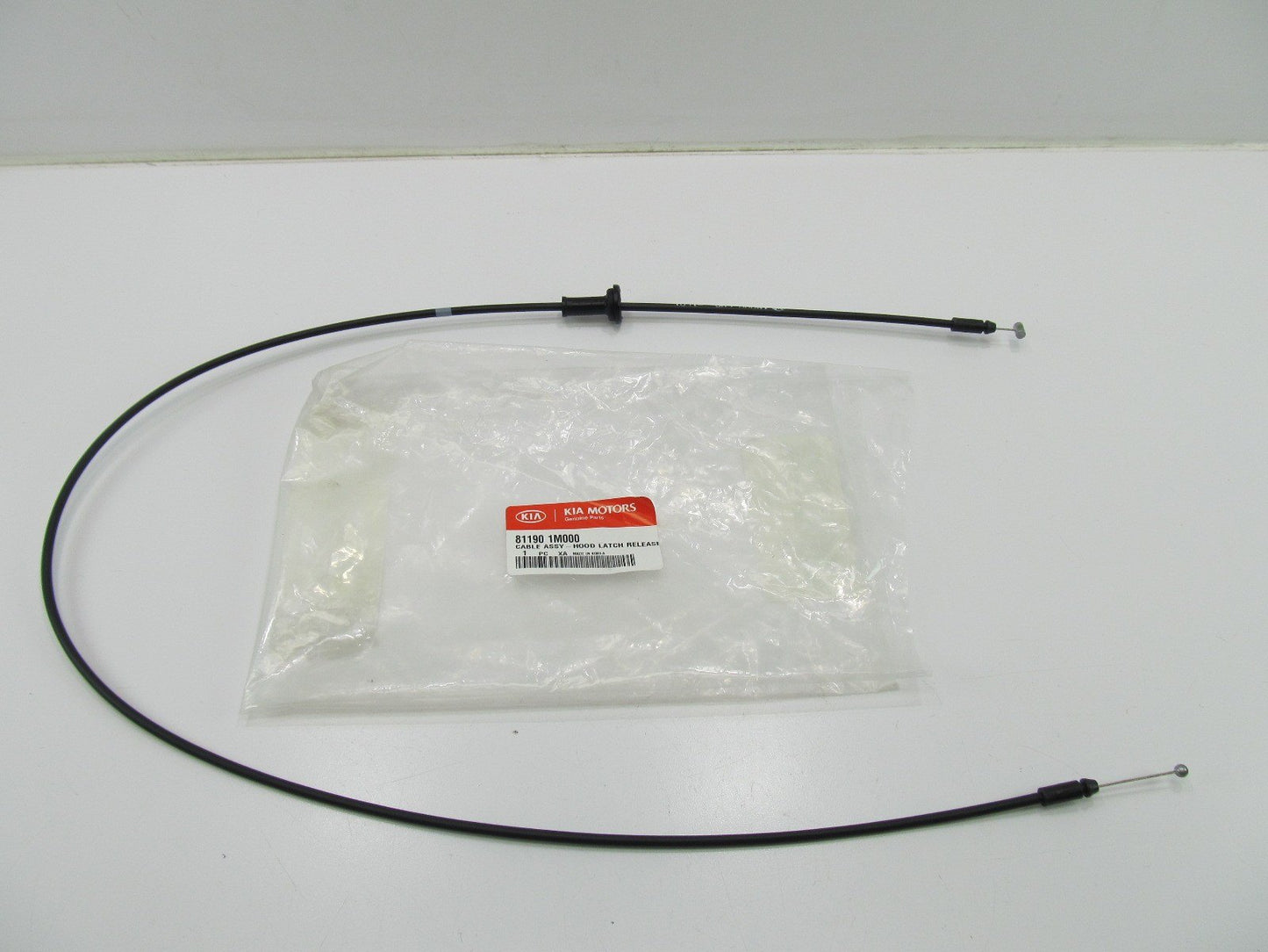 Hood Latch Release Cable (Rear Section ONLY) OEM For 10-13 KIA Forte 811901M000