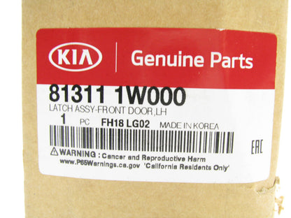 NEW Front Left Drivers MANUAL Door Latch OEM For 2012-2017 Kia Rio 813111W000