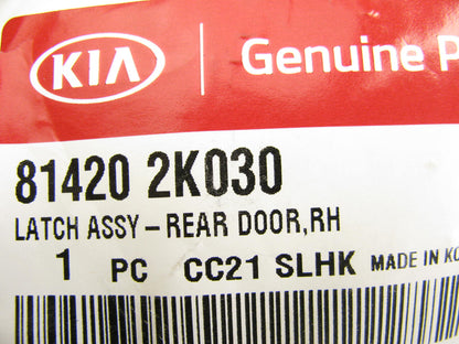 NEW - OEM 814202K030 Rear Right Door Lock Actuator For 2010-2013 Kia Soul