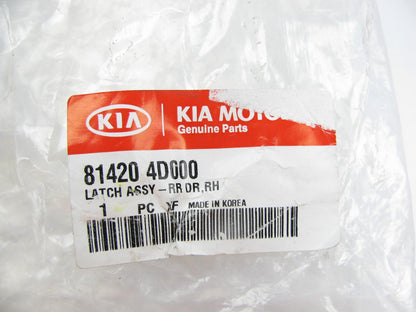 NEW - OEM 814204D000 Rear Right Sliding Door Latch Lock For 2006-2010 Kia Sedona