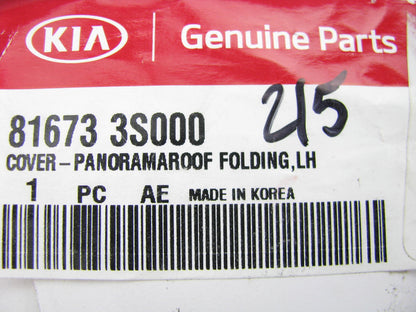 Left Driver Folding Panorama Roof Cover Sunroof Molding OEM For Kia 816733S000