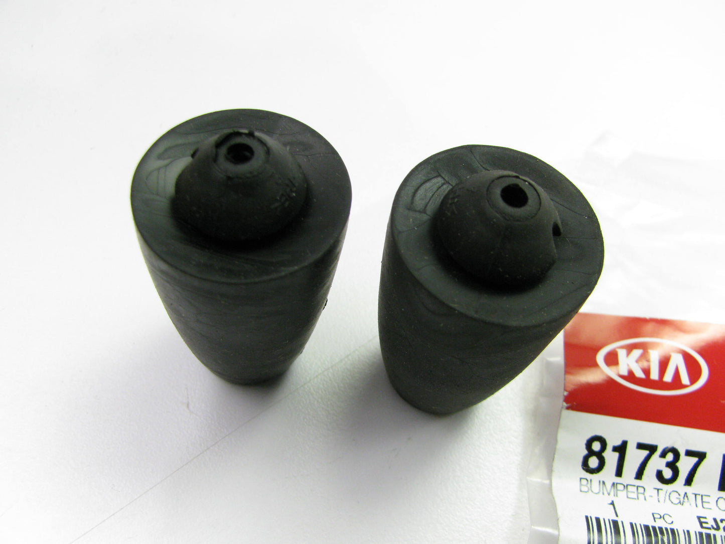 Tailgate Hatch Over-slam Rubber Bumper Stoppers, Pair, OEM For Kia 81737B4000
