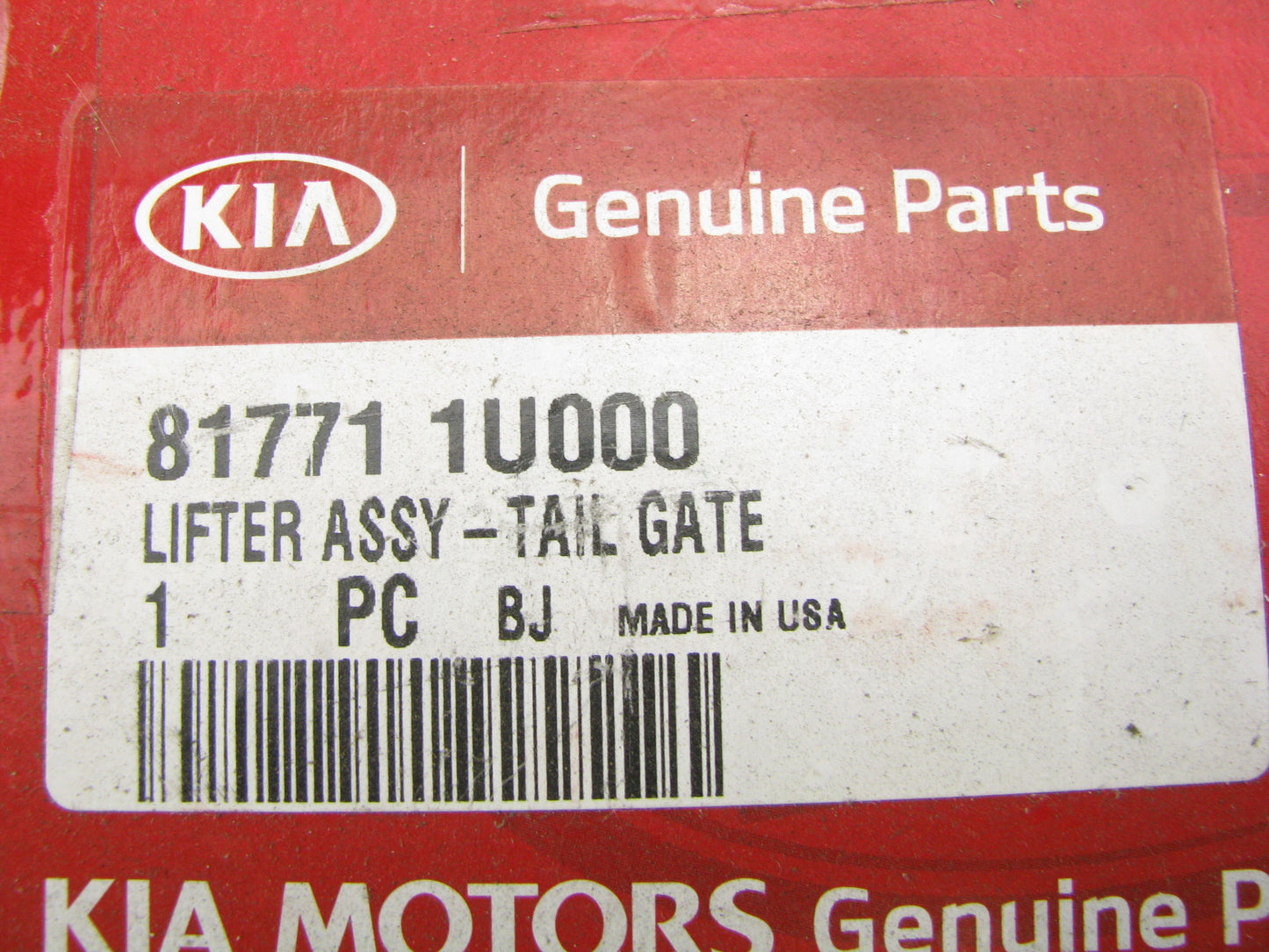 NEW - OEM 817711U000 Hatchback Rear Hatch Strut For 2011-2015 Kia Sorento