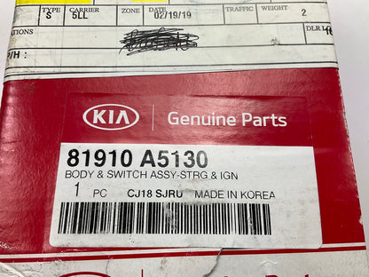 NEW GENUINE Ignition Lock Housing OEM For 2014-2018 Kia Forte 81910A5130