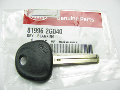 NEW - OEM Genuine 819962G040 Uncut Key Blank For Kia