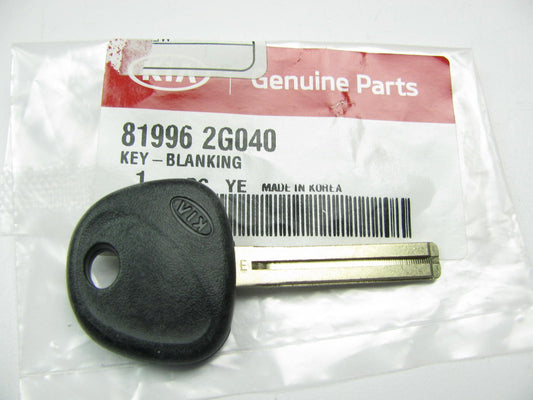 NEW - OEM Genuine 819962G040 Uncut Key Blank For Kia