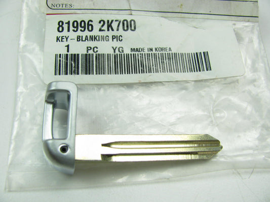 Genuine UNCUT Smart Key Fob Insert Blank Key OEM For 10-12 Kia Soul 819962K700