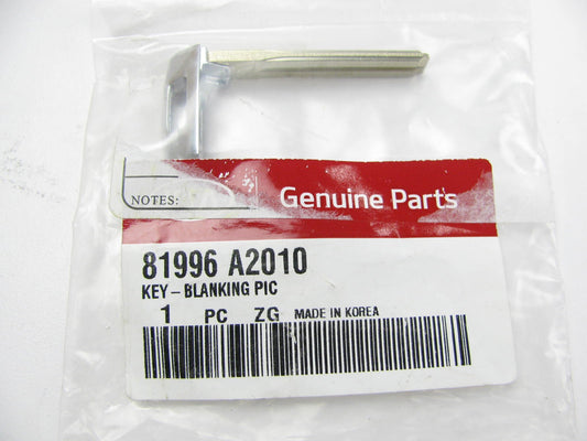 NEW - OEM GENUINE Uncut Smart Key Blank For 2014-2016 Kia Soul 81996A2010