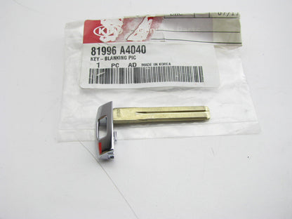 New OEM Remote Smart Key BLANK Insert UNCUT For 2014-15 Kia Optima 81996A4040